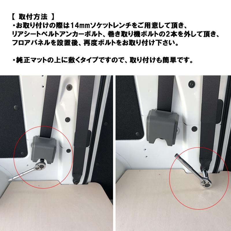 NV350 キャラバンDX 標準ボディ 低価格フロアパネル 5ドア/4ドア （VX