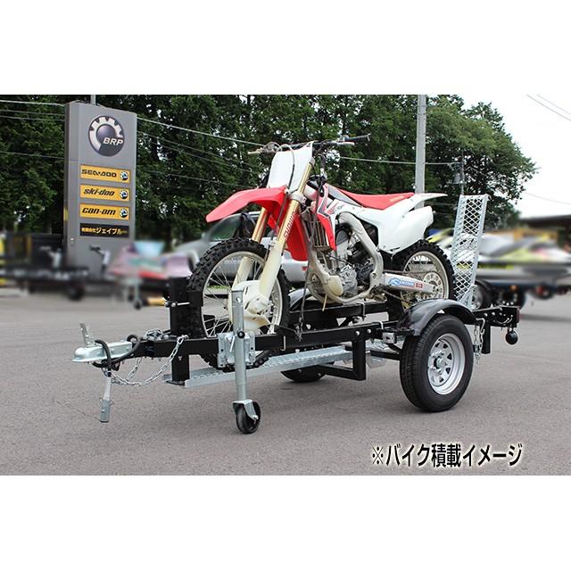 REX-JBTRB 2輪車牽引専用 トレーラー *バイクトレーラー※送料別途