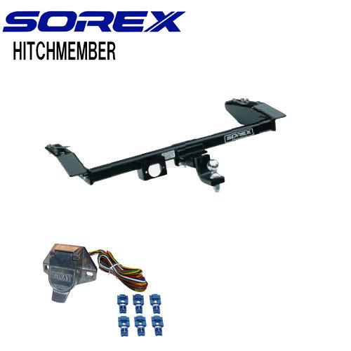 SOREX （ソレックス） ジープラングラー 角型スチール  ヒッチメンバー（X-011） TJ40S TJ40H *受注生産商品、返品・キャンセル不可｜marinedays2