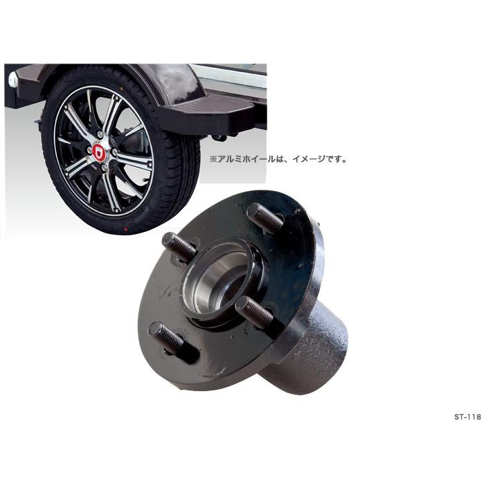 SOREX（ソレックス） 4穴ハブ　4Hアルミホイール用　（ST-118）*パーツ