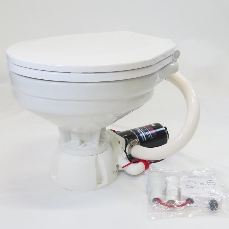 TMC電動マリントイレ12V標準タイプ コンパクト スロークローズ TMC電動マリントイレ12V標準タイプ コンパクト スロークローズ