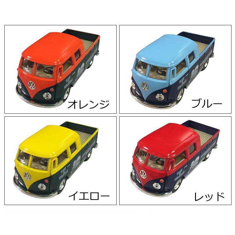 フォルクスワーゲンバスダブルキャブミニカー×チョコバーセット フォルクスワーゲンバスダブルキャブミニカー×チョコバーセット