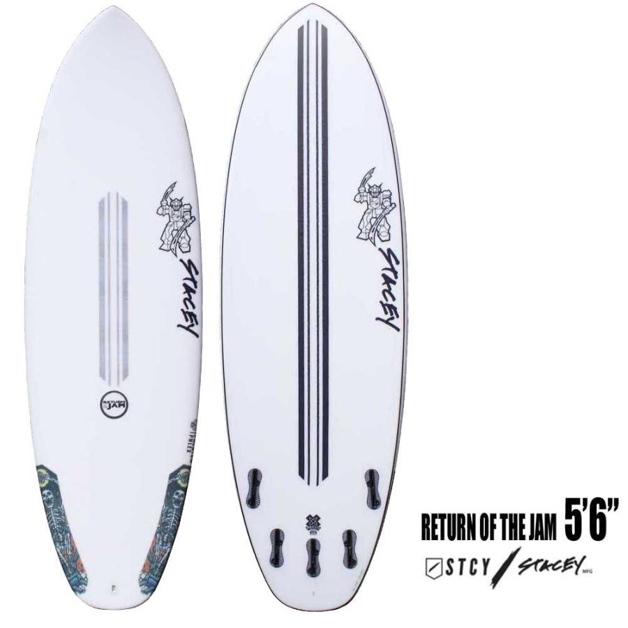 ショートボード STACEY SURFBOARDS RETURN OF THE JAM 5'6 ショートボード STACEY SURFBOARDS RETURN OF THE JAM 5'6