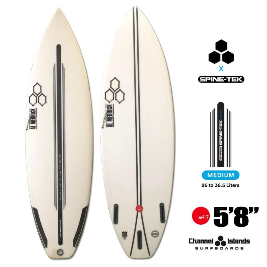 ショートボード チャンネルアイランド アルメリック サーフボード エムダブルジェー スパインテック 58 Channel Islands