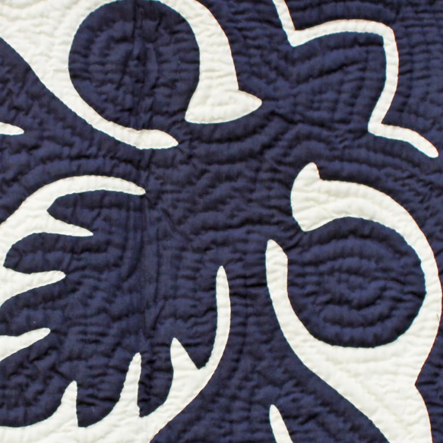 ハワイアンキルト タペストリー パンノキ 3cm 3cm ハワイアンキルト ベッドカバー fw Hk8080navy 白浜マリーナ Yahoo 店 通販 Yahoo ショッピング