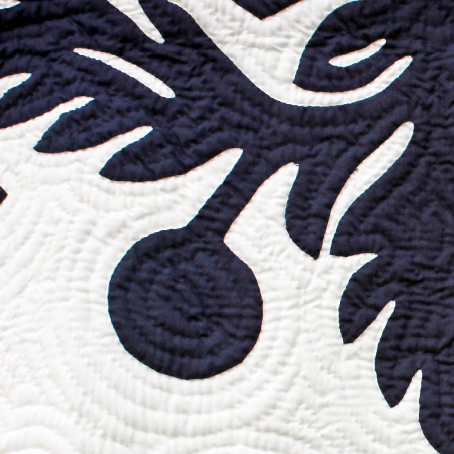 ハワイアンキルト タペストリー パンノキ 3cm 3cm ハワイアンキルト ベッドカバー fw Hk8080navy 白浜マリーナ Yahoo 店 通販 Yahoo ショッピング