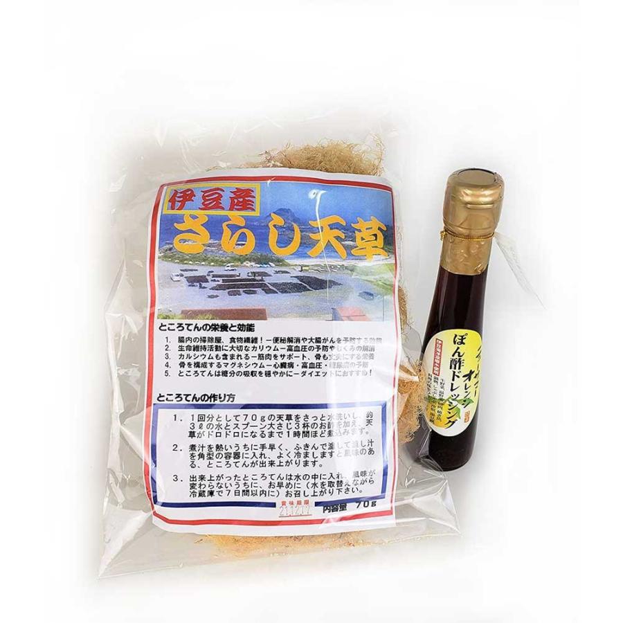 天草 心太 伊豆 ところてん 天然物 70g ニューサマーぽん酢セット ss Ito13 白浜マリーナ Yahoo 店 通販 Yahoo ショッピング