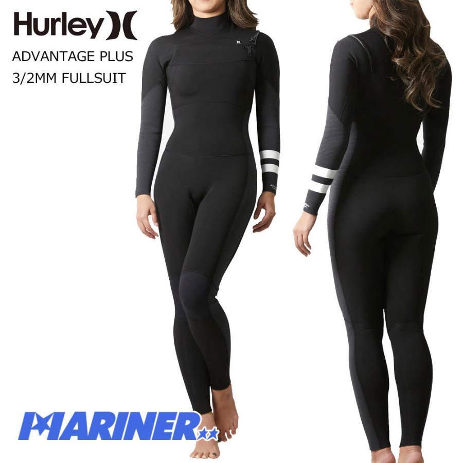 Hurley ハーレーレディースウェットスーツ 3mm×2mm フルスーツ 