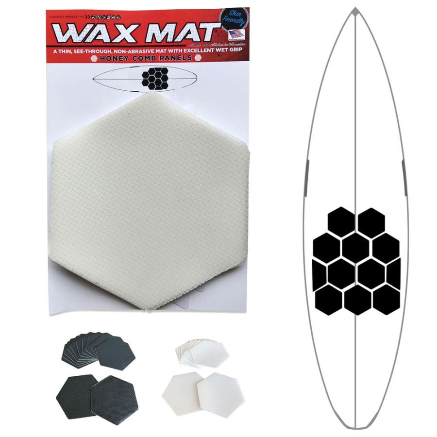 サーフィン デッキパッド ハニカムワックスマットキット Honeycomb Wax Mat Kit ロゴ無し サーフボード