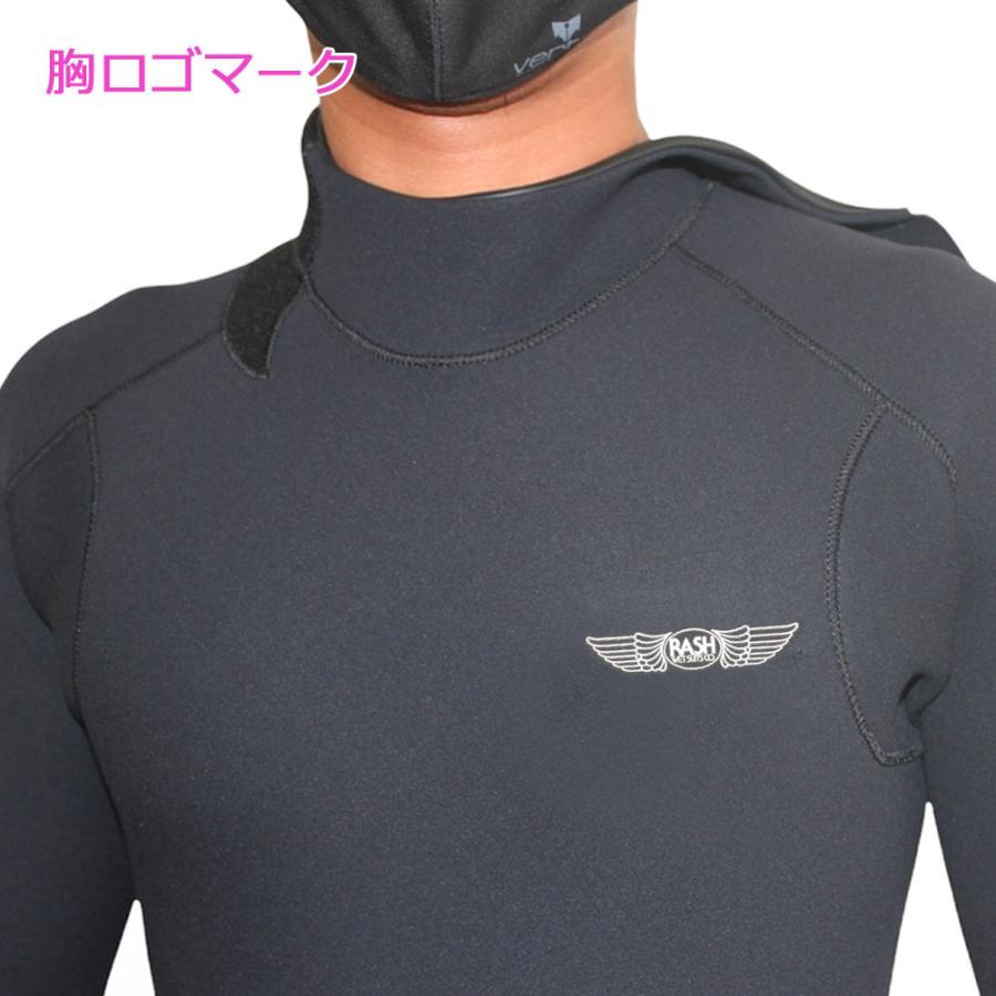 RASH ラッシュ ウェットスーツ ALL3.5mm メンズ フルスーツ バック 