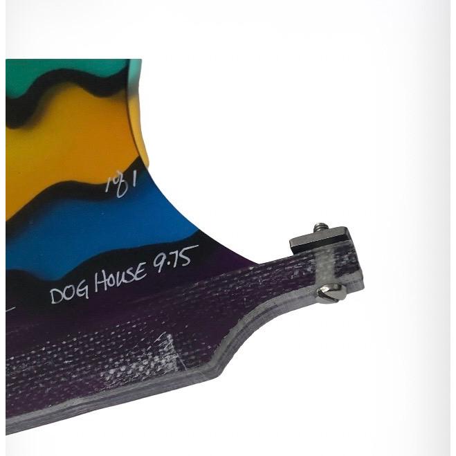 ロングボードフィン 9.75 レインボーフィン RAINBOW FIN DOG HOUSE RFC  