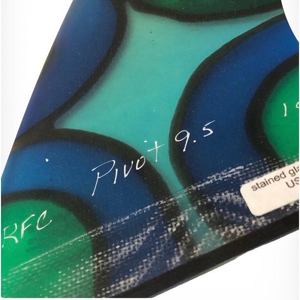 ロングボードフィン RAINBOW FIN PIVOT 9.5 レインボーフィン ステンド  