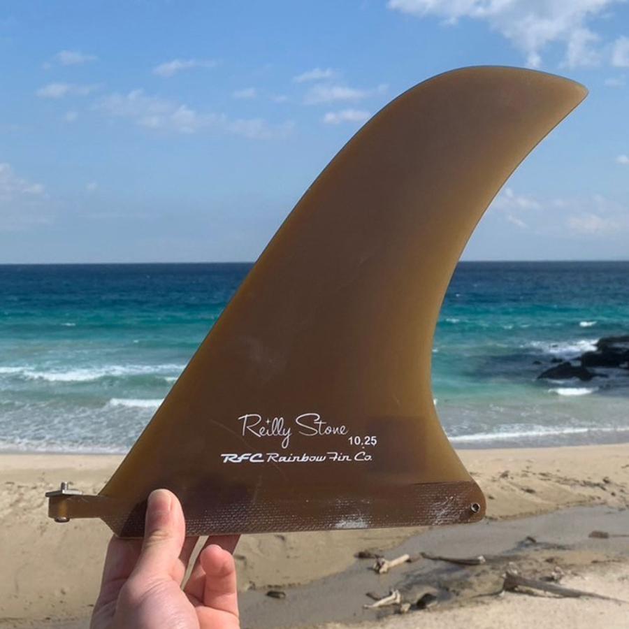ロングボードフィン 10.25 Rainbow fin Reilly Stone NR PIVOT  