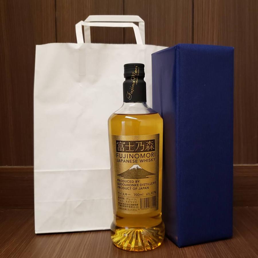 ギフト用 ウイスキー 富士乃森 700ml 箱 紙袋付き アルコール40 ギフト用 ウイスキー 富士乃森 700ml 箱 紙袋付き アルコール40