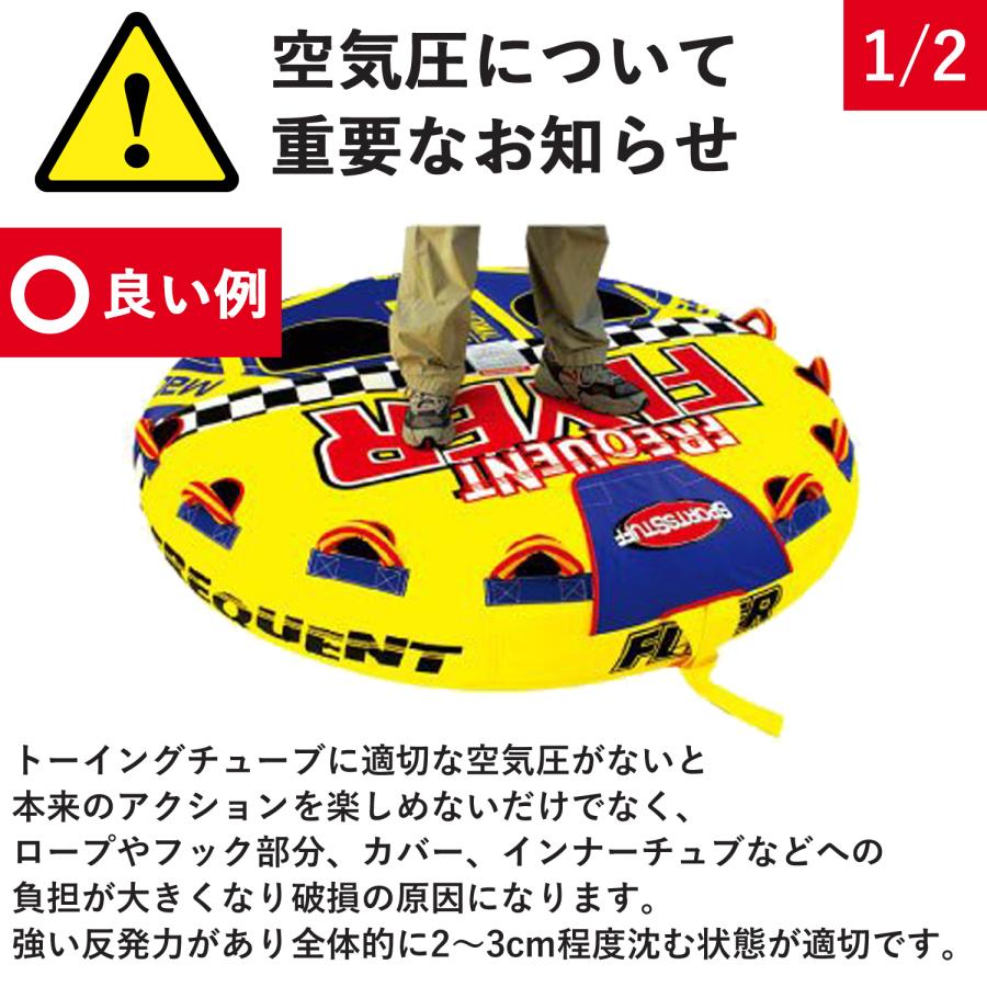 トーイングチューブ 4人乗り ブラスト4 BLAST4 エアーヘッド AIRHEAD バナナボートの画像