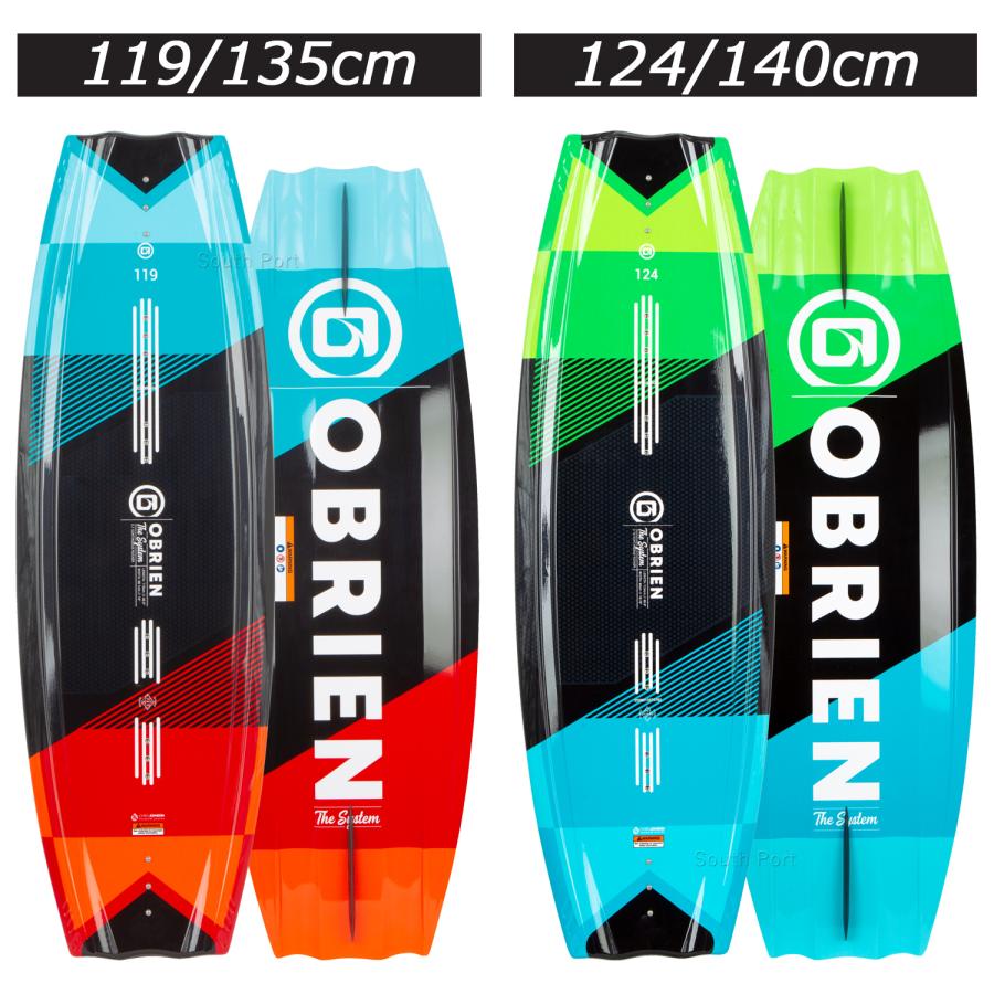 ウェイクボード オブライエン セット OBRIEN SYSTEM 135cm + CLUTCH ビンディング ブーツ｜marineshop-southport｜07