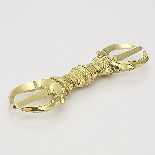 祝日仏壇屋 滝田商店 三鈷杵 前具 密教で使われる仏具 長さ12.3cm 金剛