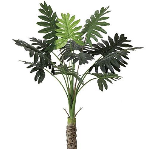 生き生きとした緑がお手入れ不要で一年中楽しめますセローム 高さ130cm光触媒・人工観葉植物 ×