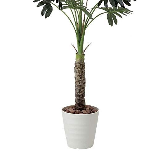 生き生きとした緑がお手入れ不要で一年中楽しめますセローム 高さ130cm光触媒・人工観葉植物 ×