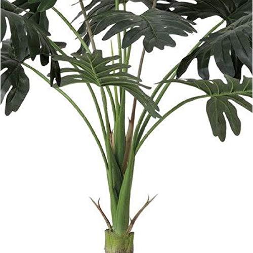 生き生きとした緑がお手入れ不要で一年中楽しめますセローム 高さ130cm光触媒・人工観葉植物 ×