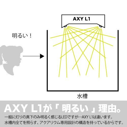 アクアシステム アクアリウム用LEDランプ AXY L1 600 W(ホワイト) - 5