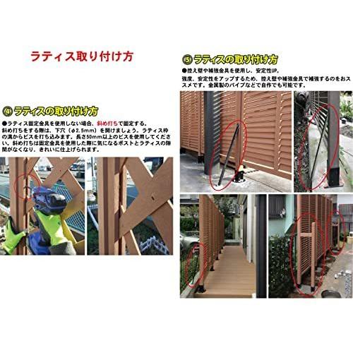 Igarden アイガーデン アイウッド人工木ルーバーラティス ｈ90 ｗ175cm ダークブラウンi A B00ays0dz0 2110 マリンライン 通販 Yahoo ショッピング