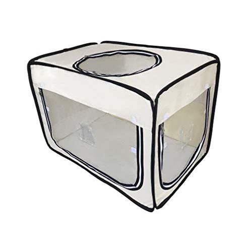 ペット用酸素室・酸素ケージ・酸素テント『ペット・オキシ・ホテル 』 (Mサイズ外寸：巾60×奥90×高60cm) 大切なペットのために快適な環境を！在宅で酸素吸入ができるペットケージです 片面両サイドのチャックが着脱できるので ペットの移動がラクです にも対応できます