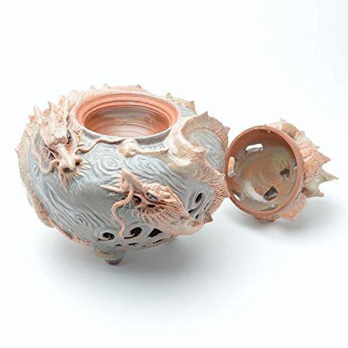 格安販売の萩焼（はぎやき） 龍香炉 古谷開真作 仏壇、仏具 | fit016