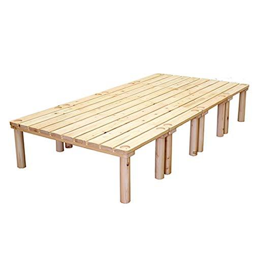 【数量限定アウトレット品】 家具の基 国産 1台3役 桧4分割ベンチベッド「プラッツ」 (シングル) 【KUE1478558556】(52785円)