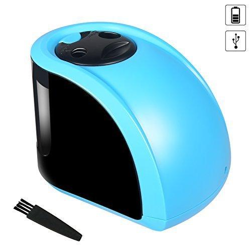 予約販売品 鉛筆削り Enyee 電動鉛筆削り 自動鉛筆削り 自動乾電池式鉛筆シャープナー 2穴 自動鉛筆削り 6 12mm対応 安全 鉛 輝く高品質な Www Cepici Gouv Ci