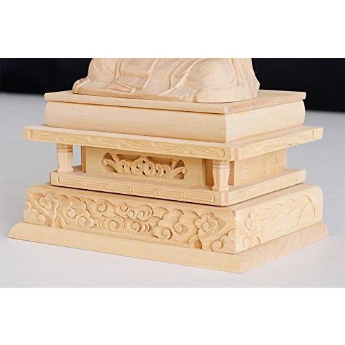 【特価・新品】 読経日蓮聖人　紅檀　上彫　総高さ約22.5㎝　日蓮宗 特価・新品】 読経日蓮聖人 紅檀 上彫 総高さ約22.5㎝ 日蓮宗