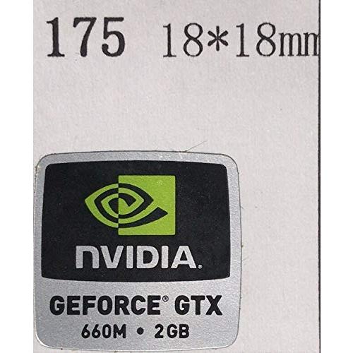 NVIDIA GEFORCE GTX 660M 2GBエンブレムシール 18*18mm aB07T47BSYY20220819マリンライン 通販 Yahoo!ショッピング