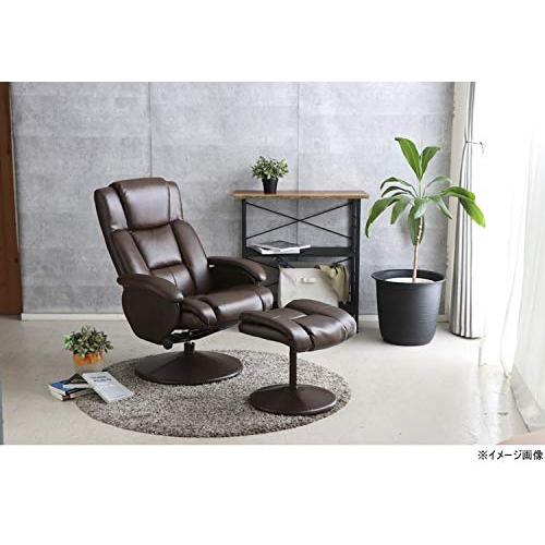 トウマ(Tohma) リクライニングチェア ブラウン 1人掛け デンバー 
