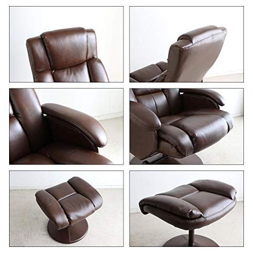 トウマ(Tohma) リクライニングチェア ブラウン 1人掛け デンバー 