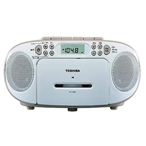 東芝 CDラジカセ ベージュ TY-CDE1(C) 