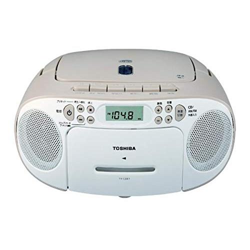 東芝 CDラジカセ ベージュ TY-CDE1(C) 