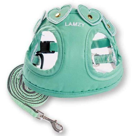 値引きする 犬の胴輪 ソフトフェザーハーネス ツインフラワー Sm ミント Lamzy ラムジー リード付き 保証書付 Www Maxipiso Com Ar