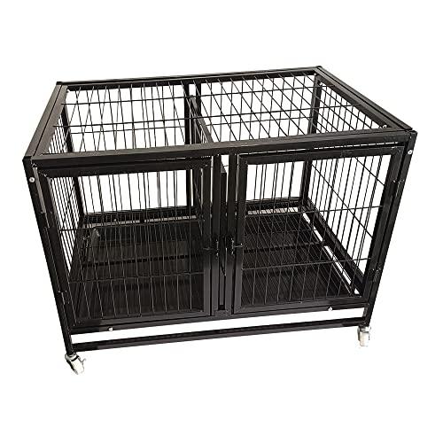 ペット ケージ 小型犬用 大型1段 2匹 同時飼育 キャスター付 小型犬用 大型1段 2匹 同時飼育 約 取扱