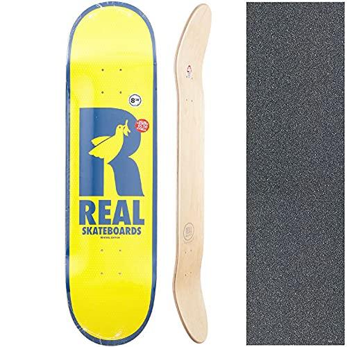 リアル REAL スケートボード デッキ DOVES RENEWAL DECK NO185 (8.38インチ， プライスポイント) プライスポイント 約 cm