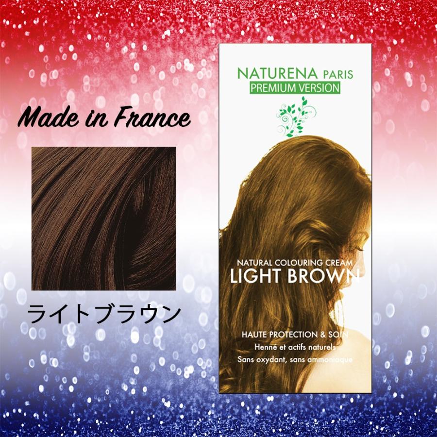 白髪染め ヘアカラーリングクリーム カラートリートメント ライト