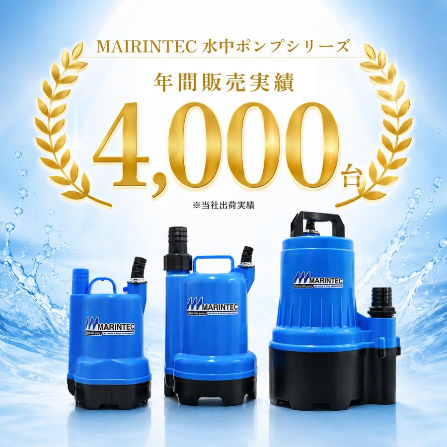 販売実績10年以上！】オリジナル水中ポンプ 24V 190L 極性なし M24