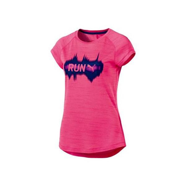 プーマ PUMA レディース Run S/S Tee スポーツ フィットネス 半袖 Tシャツ