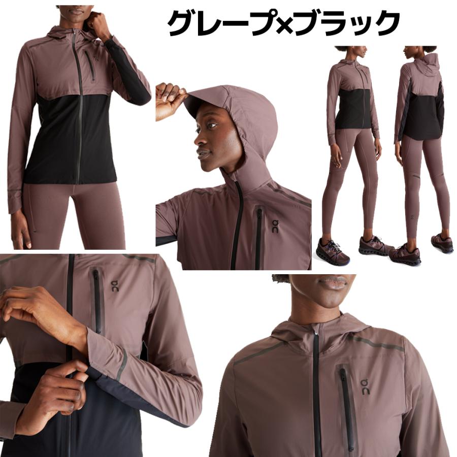 オン On Weather Jacket ウェザージャケット レディース ランニング ジャケット 撥水 防水 防風 軽量 スポーツ フィットネス  トレーニング パーカー