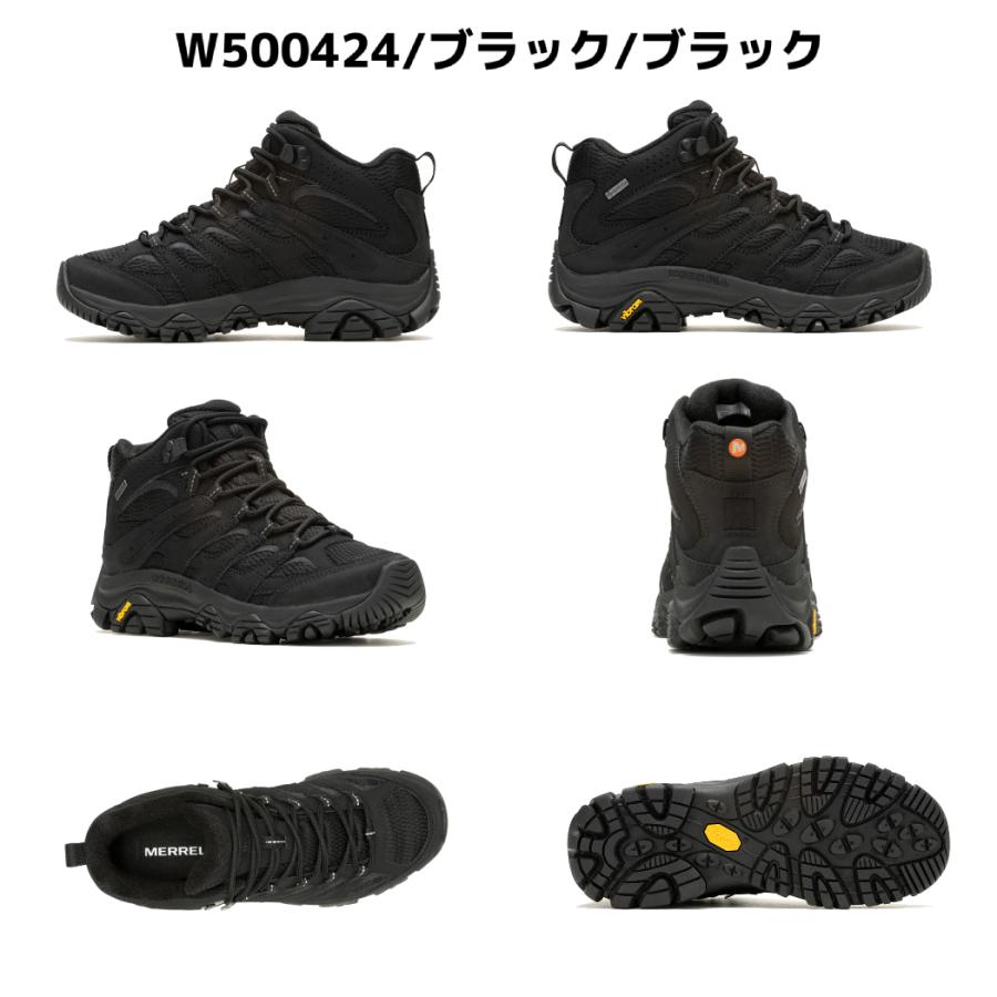 メレル MERRELL MOAB 3 SYNTHETIC MID GORE-TEX モアブ 3 シンセティック ミッド ゴアテックス レディース 防水 W500182 W500184 W500416 W500420 W500424｜mario｜06