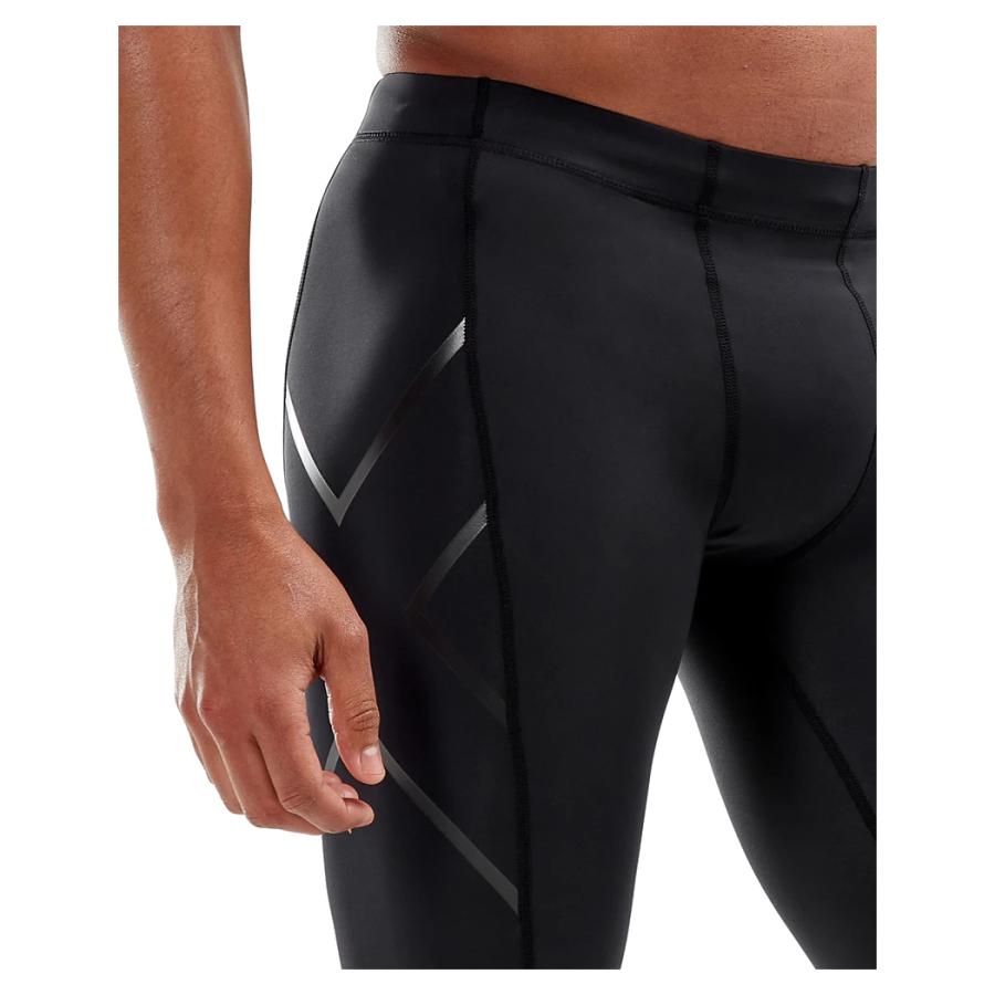 2XU ツータイムズユー PWXコンプレッションショーツ メンズ オールシーズン タイツ ブラック COMPRESSION SHORTS MA3851B ブラック×シルバー ブラック×ネロ｜mario｜12