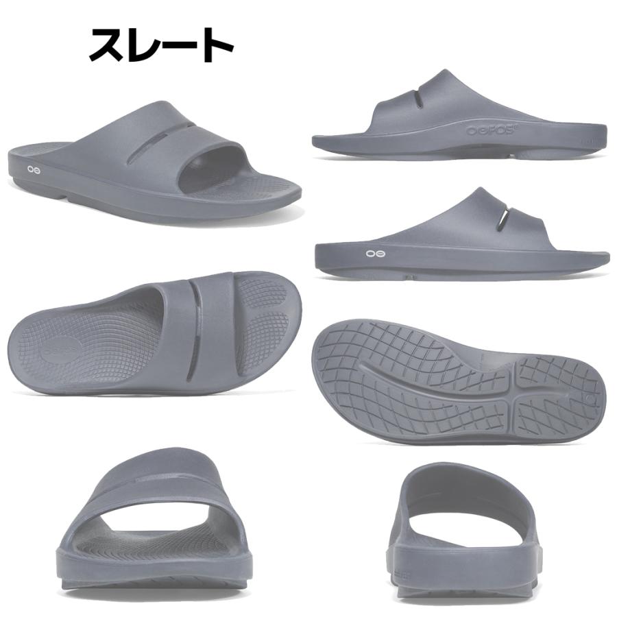 OOFOS(ウーフォス)スポーツサンダル OOcandOO メンズ グレー OOFOS（ウーフォス） OOFOS OOahh メンズ レディース ユニセックス