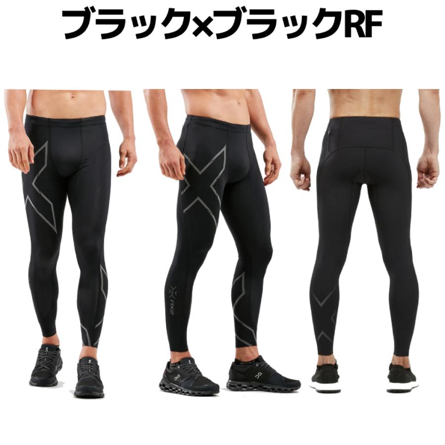 2xu ツータイムズユー mcs コンプレッションタイツ　スパッツ skins 2XU ツータイムズユー MCSランコンプレッションタイツ メンズ オール