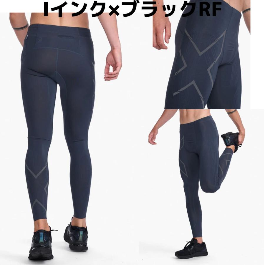 2XU ツータイムズユー MCSランコンプレッションタイツ メンズ オールシーズン タイツ ブラック 黒 スポーツ インナー ロングタイツ｜mario｜05