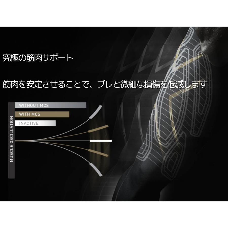2XU ツータイムズユー MCSランコンプレッションタイツ メンズ オールシーズン タイツ ブラック 黒 ブルー 青 グレー MA5305Bの画像
