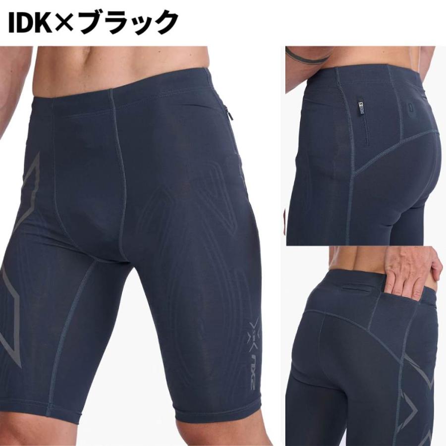 2XU ツータイムズユー MCSランコンプショーツ メンズ タイツ スポーツ インナー ショーツ タイツ  ジョギング ジム フィットネス 着圧 吸汗速乾 UVカット MA5331｜mario｜07